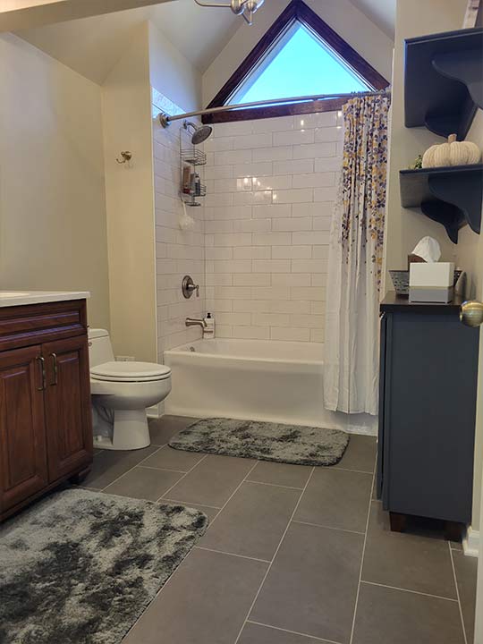 bathroom2-after a newly remodeled shower in a bathroom