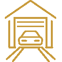 driveway and garage icon